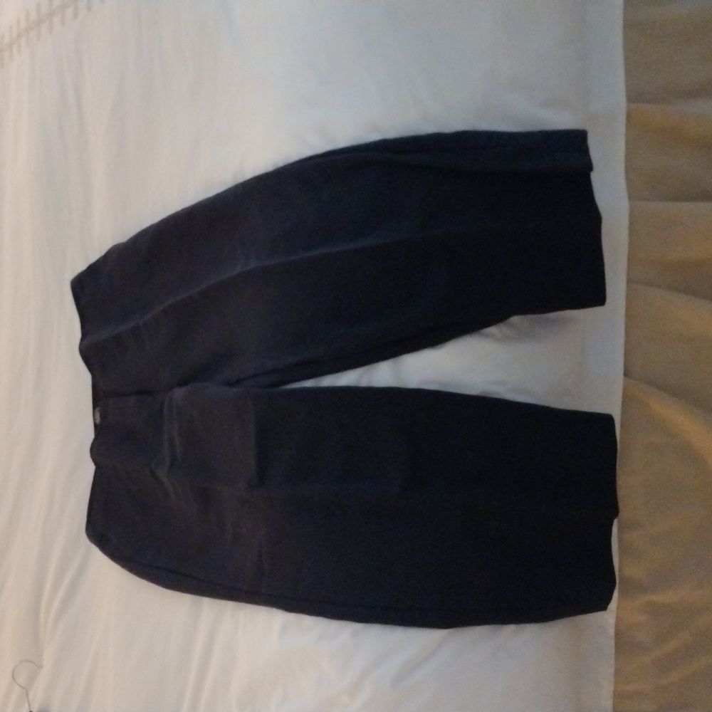 Talbot's 16 p wide leg navy pants